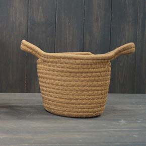 Small Basket with Ear Handles (13.5cm) detail page